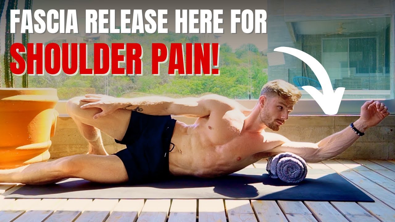 Полная программа расслабления фасции при боли в плече