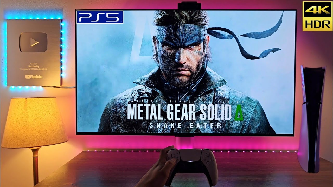 Metal Gear Solid Snake Eater PS5 Gameplay 4K HDR 60FPS - YouTube