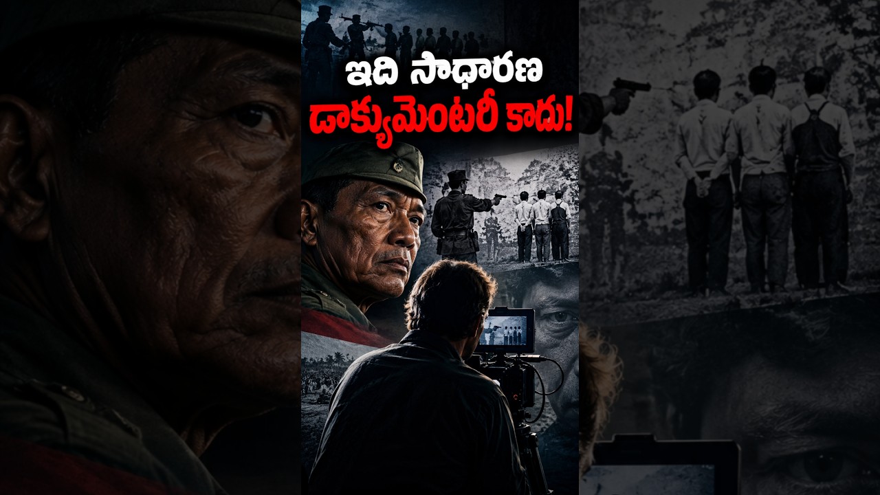 People who turned their past into a movie! 😳 | The Act of Killing || #moviefacts #shorts