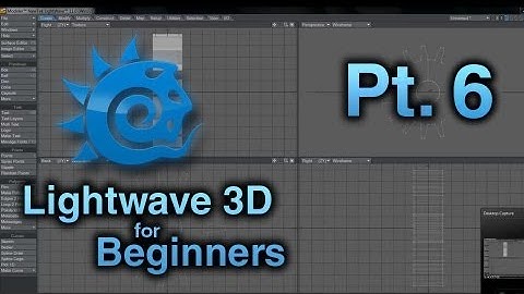 Lightwave 3D for Beginners / Pt. 6 / The Surface Editor