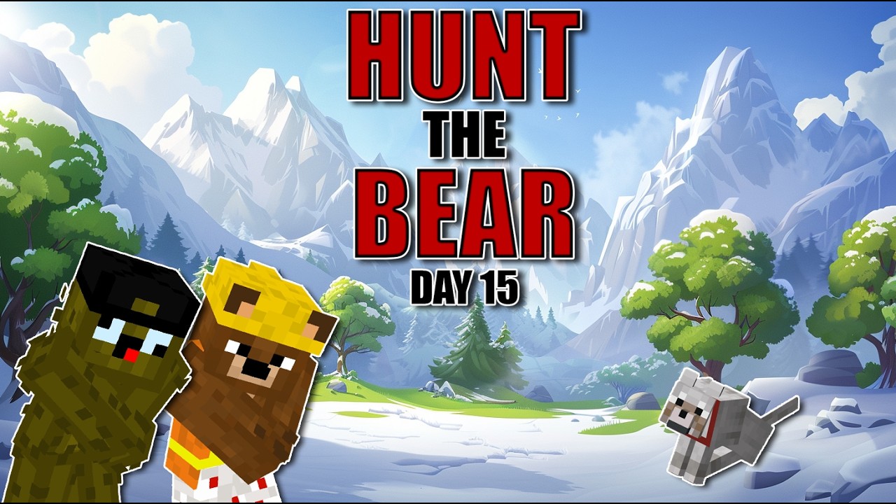 Being Hunted on a Public SMP Day 15 #drewbearbuilds #fyp #viral #trending #smp #youtube