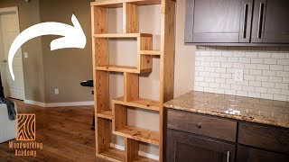 Making a Bookshelf with Cheap Lumber by Woodworking Academy 77,166 views 9 months ago 5 minutes, 42 seconds