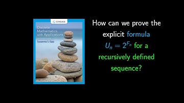 (5.7.49) Proving the Explicit Formula for a Recursively Defined Sequence Using Strong Induction