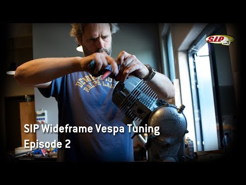 Vespa Wideframe Tuning by SIP - Episode 2