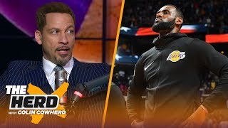 Chris Broussard on LeBron's power in the NBA \& the Lakers' chances at Anthony Davis | NBA | THE HERD