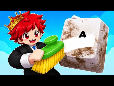 Clean Your Keycaps 🧼in Roblox!