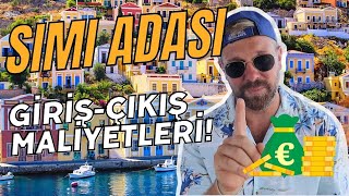 SİMİ ADASI - Yunanistana Tekne ile MALİYETLER!