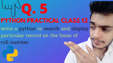 WAP to search and display particular record on the basis roll number | developersonline