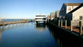 Hy Line ferry time lapse Nantucket