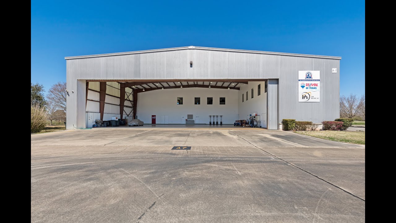Hangar/Office Facility FOR SALE West Houston Airport (KIWS) YouTube