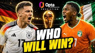 OPTA Supercomputer Predicts..... Germany vs. Ivory Coast