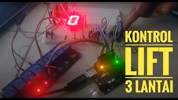 Simulasi Kontrol Lift 3 Lantai. ( 3 floors elevator control simulation)