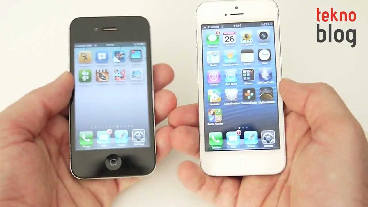 iPhone 5 vs. iPhone 4S vs. iPhone 4