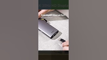 Baseus USB HUB to HDMI compatible | USB 3.0 Adapter | HUB Dock for MacBook Pro Air USB C Splitter