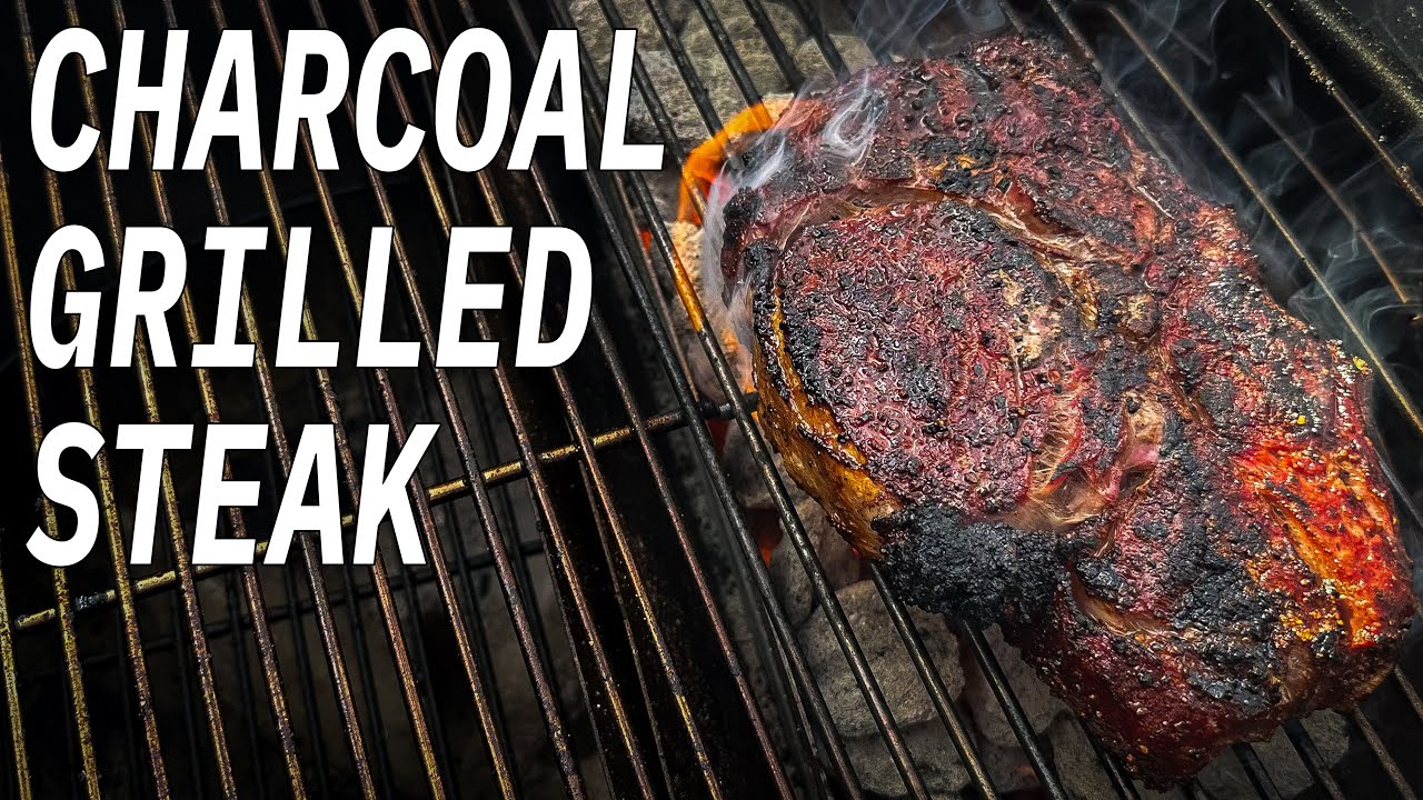 Best Way To Grill A THICK Steak On A Charcoal Grill? | Ash Kickin' BBQ