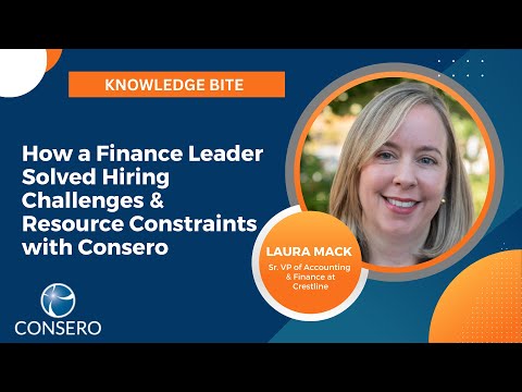 Finance Department Revamp: Solving Talent Shortages with Strategic Outsourcing - video from BridgeView CFO Solutions