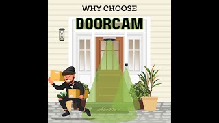 DoorCam 3 Worlds Only Over The Door Smart Wi-Fi Security Camera @Remocam