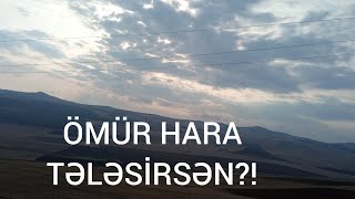 ÖMÜR HARA TƏLƏSİRSƏN?!(şeir) - Əfsanə Qurbanova Resimi