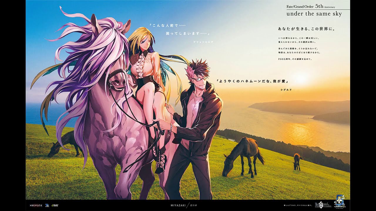 Fate Grand Order 5TH Anniversary [Under The Same Sky] Artwork