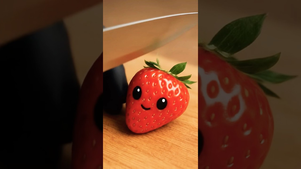 Cutting Fruit Strawberry 🍓ASMR| Citrus