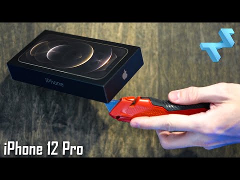 Unboxing the NEW Gold iPhone 12 Pro