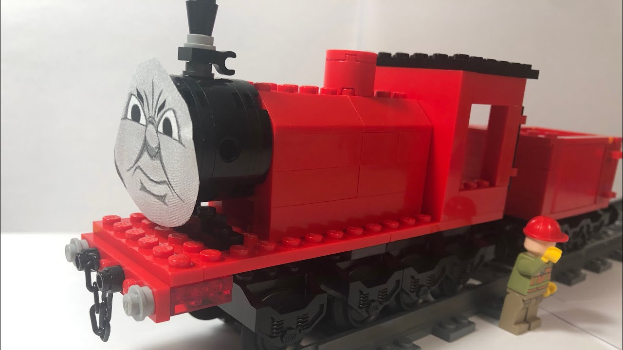 lego james the red engine