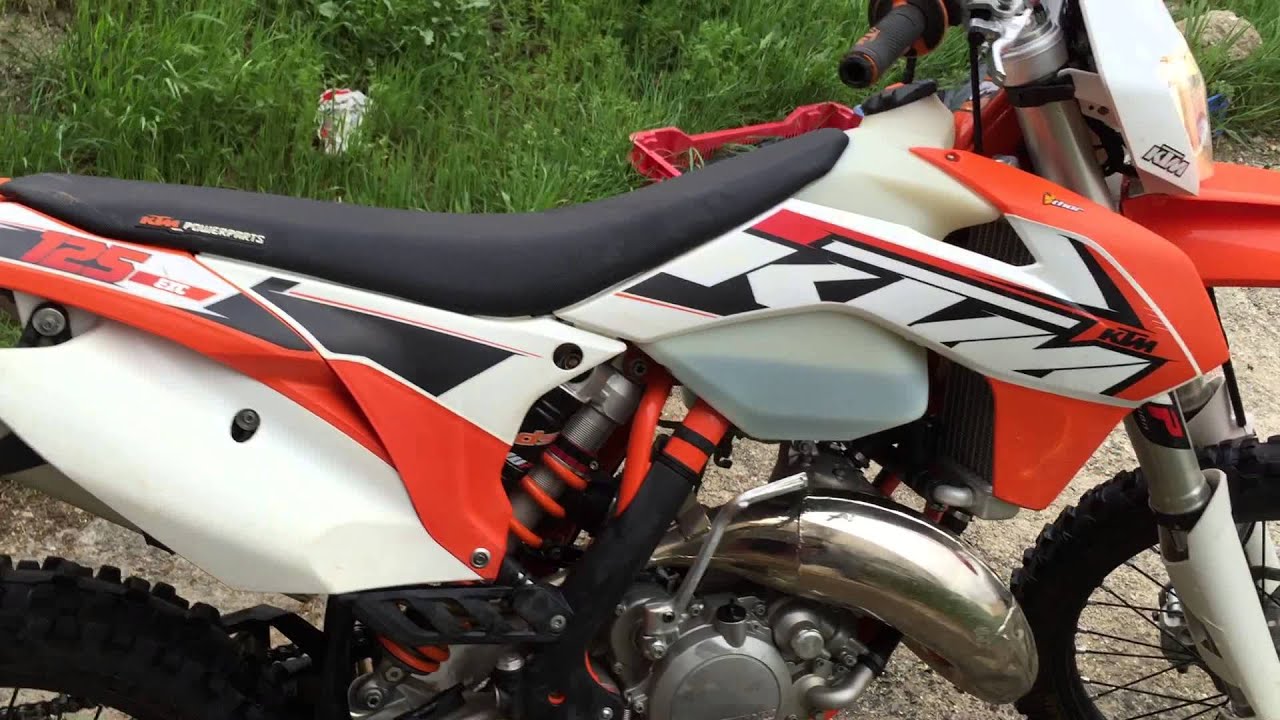 My new KTM 125 Exc 2015