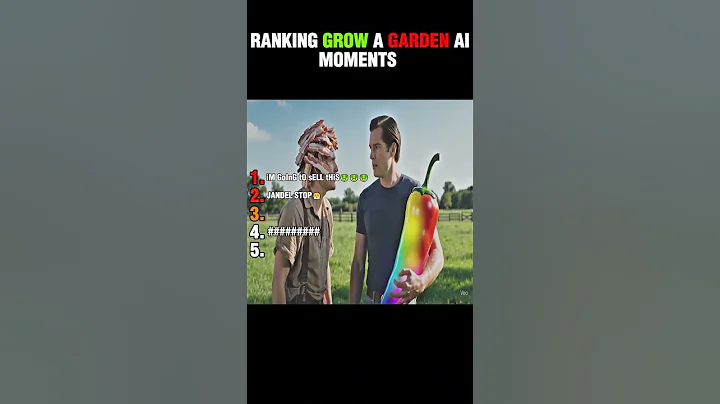 🤣🤣🤣Ranking Best Grow a Garden Ai Video