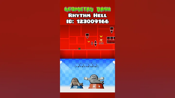 Rhythm Hell | Geometry Dash #geometrydash #gd #robtop #meme #shorts #short