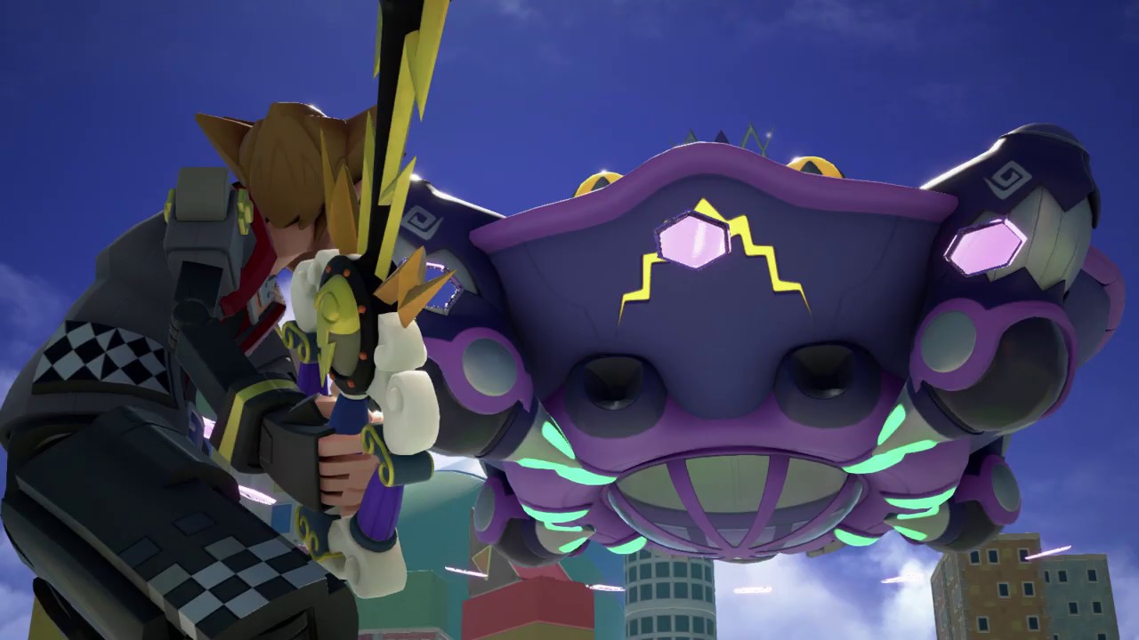 Kingdom Hearts 3 - Giant Heartless Boss Fight - YouTube