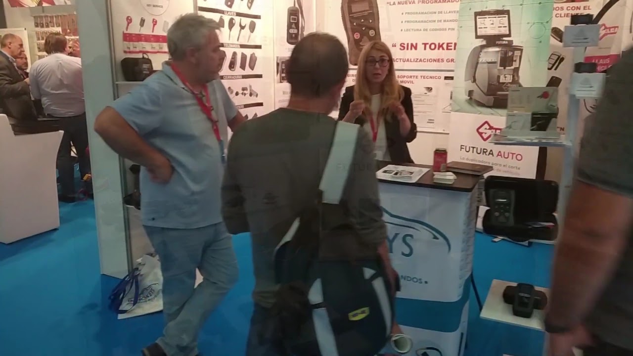 seguridad informatica Estand Inmokeys Ferroforma-Apecs 5 junio del 2019