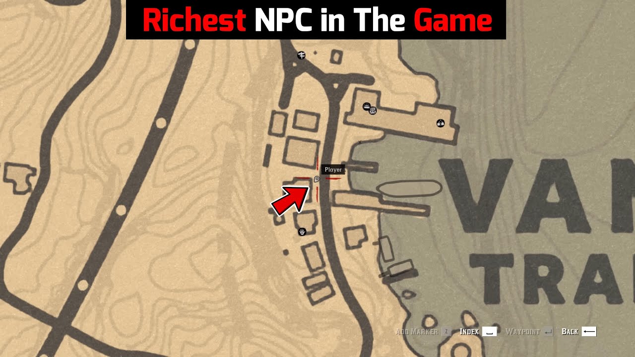Yes.. He is The Richest NPC in The Game - RDR2