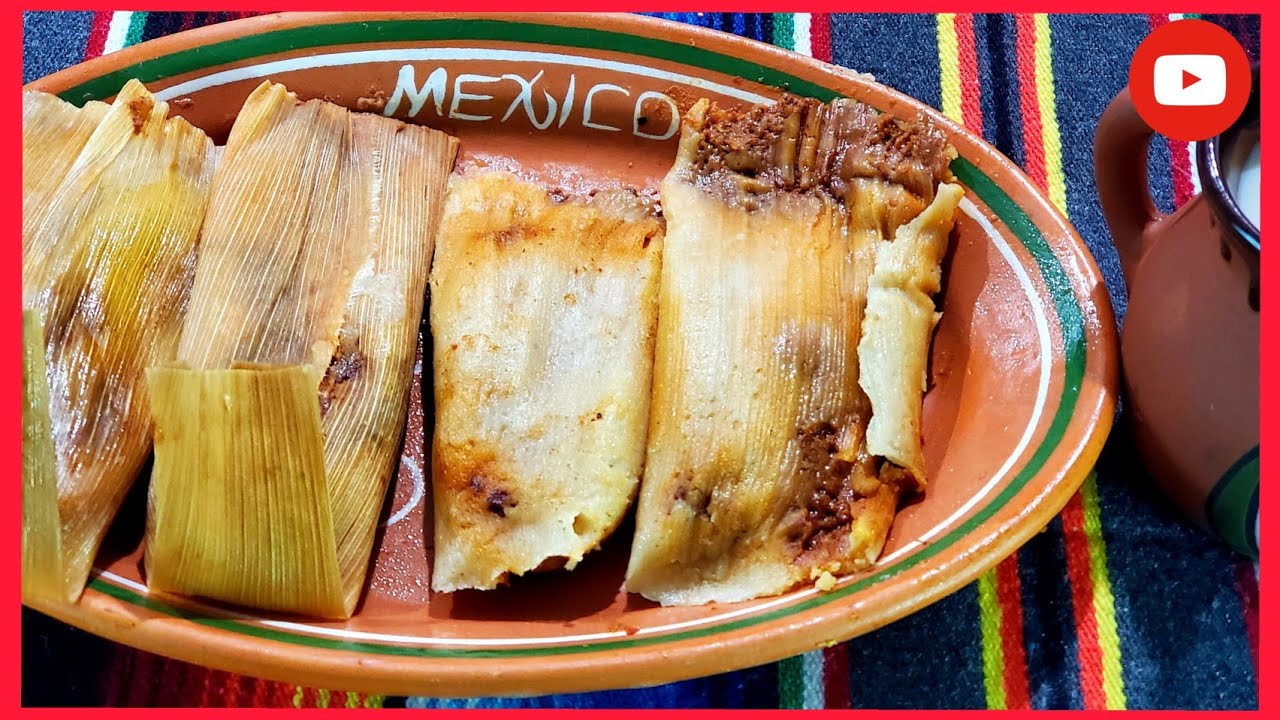 TAMALES DE PUERCO ESTILO ZACATECAS TAMALES ROJOS ESTILO ZACATECAS
