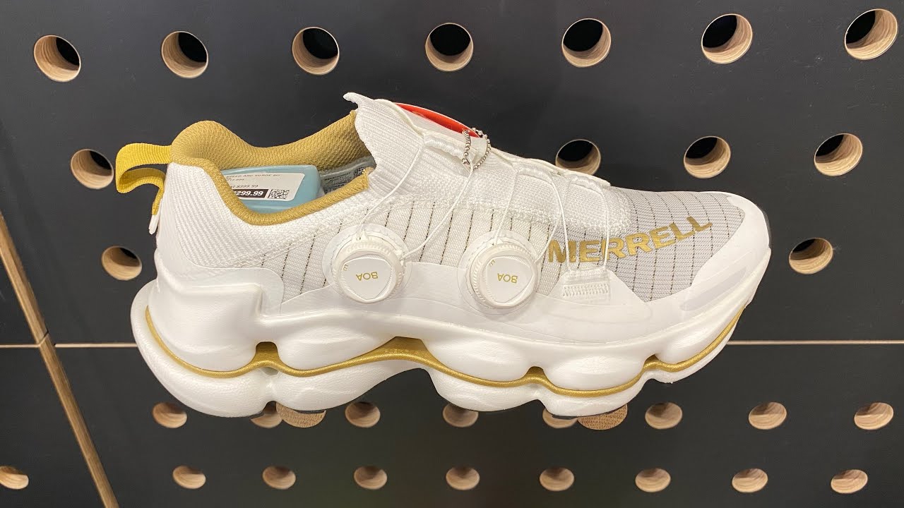 MERRELL SpeedArc Surge BOA (White/ Gold) - Style Code 
