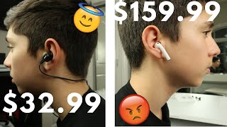 $32 Dollar Earbuds vs. AirPods + Giveaway | ESR Dual-Driver Bluetooth Earbuds Unboxing