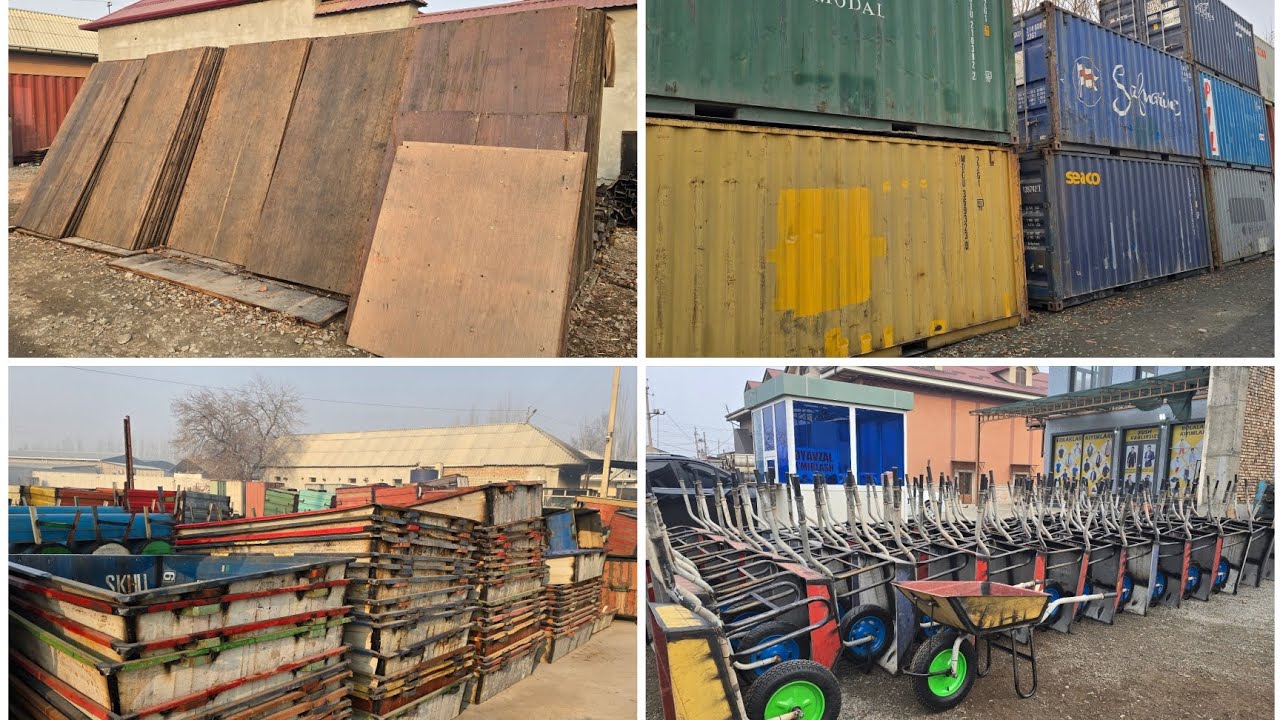 KANTEYNER MAXSULOTLARI ARZON JOYIDAN ARAVA POLIK