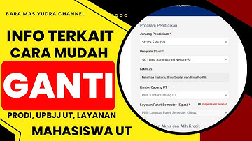 Cara Ganti Prodi atau Layanan bagi Mahasiswa Baru UT, Solusi Salah Pilih Prodi