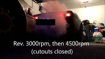 2010 V6 Camaro With LT headers, Exhaust, Electronic Cutouts (Idle and Rev) and Ghost Cam