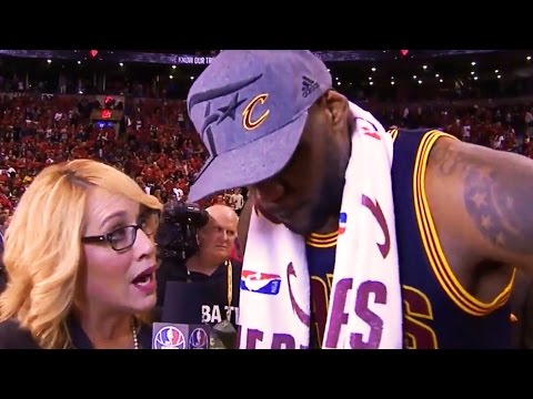 LeBron Gets Emotional with 6th Consecutive Trip to the Finals