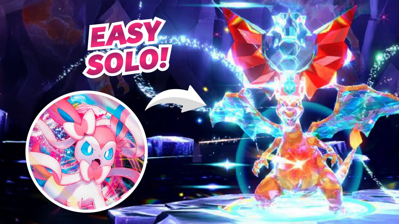 EASY SOLO! 1HKO no CHARIZARD 7* com SYLVEON 🔴🟣 Pokémon Scarlet e Violet