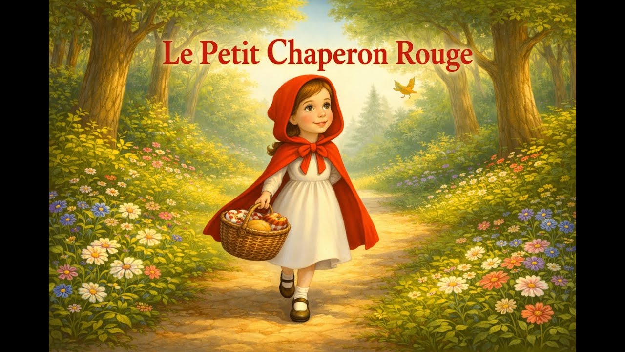 Le Petit Chaperon Rouge 🐺📕 | Conte pour enfants | Histoire du soir racontée