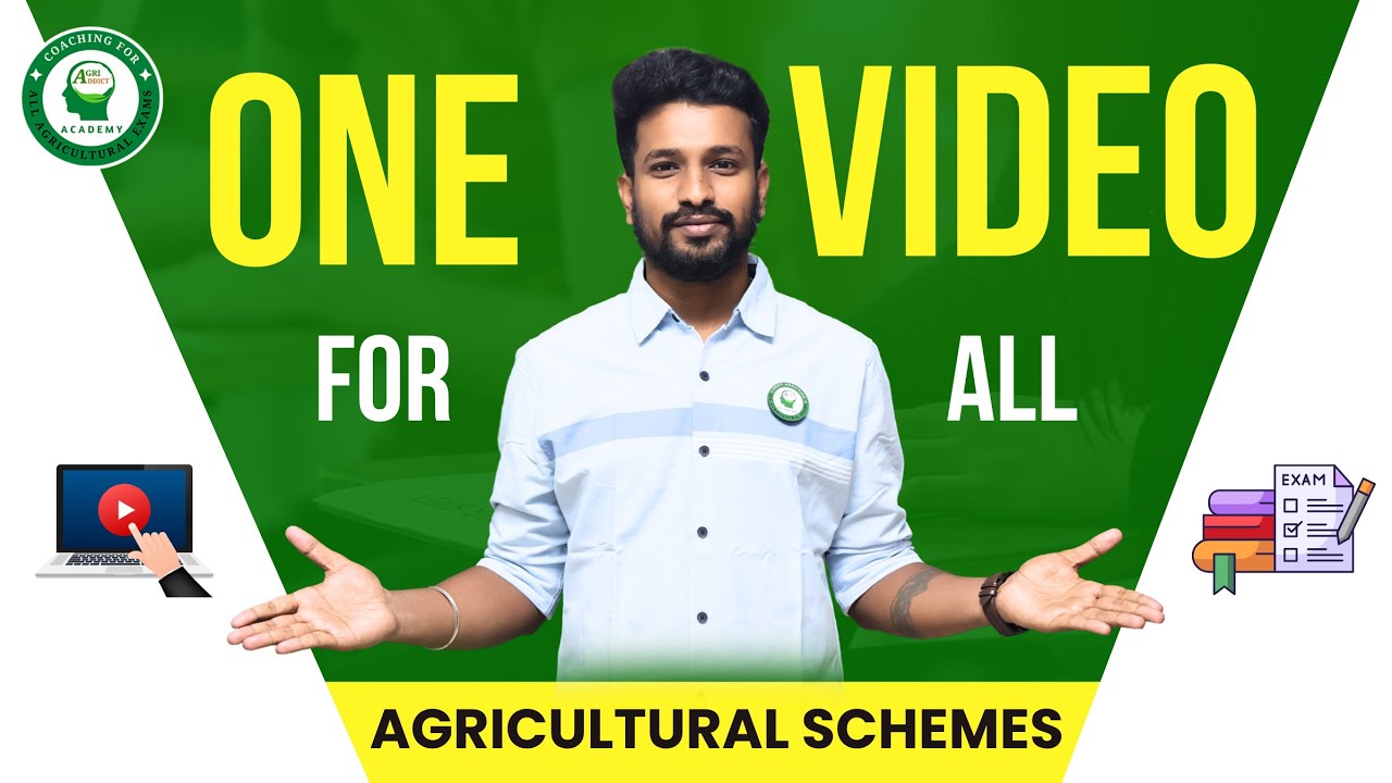 Important Agriculture Schemes by Hariprasad Sir for All Agricultural ...