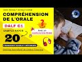 Dalf c1  comprhension de lorale no20  dalf c1 listening practice test online  french n you