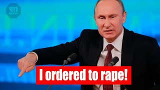 Russian troops gang raped a 22 year old Ukrainian mother and made her have sex with her tortured hus