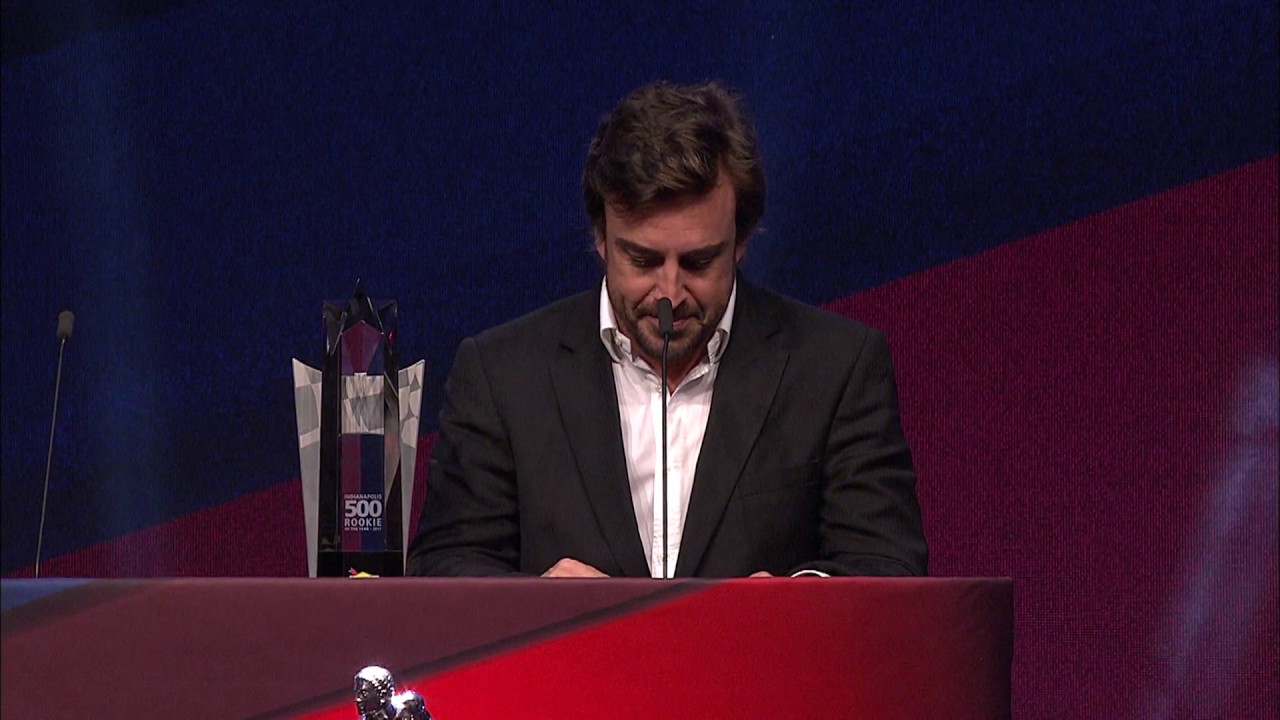 Alonso Discusses How Much He Enjoyed Indy 500 During Indy 500 Victory Celebration