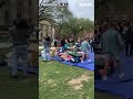 Encampment on Brown University Green cleared