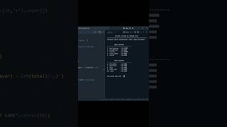 buat program mesin kasir pake python 🐍 #shorts #python #programming #vscode
