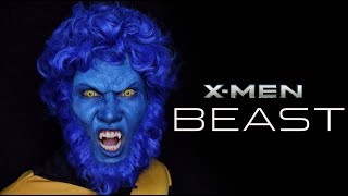 Beast (X-Men) - Makeup Transformation Tutorial