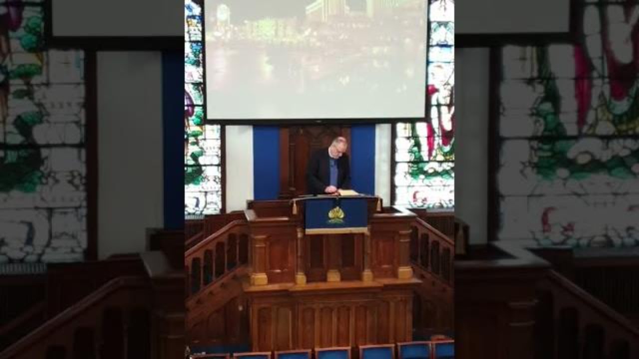 First Rathfriland Presbyterian service with Rev Trevor Boyd, "In Awe of Wealth" 25th April 2021
