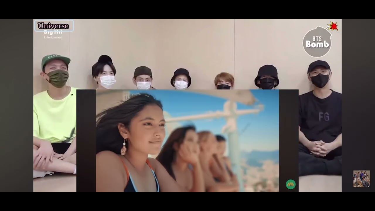 Bts reaction to now united legends music video